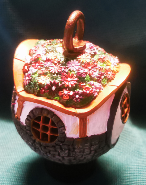 Hobbithaus Kugel zum Aufhängen